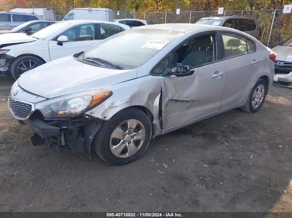 KNAFK4A64G5523384 2016 KIA FORTE - Image 2