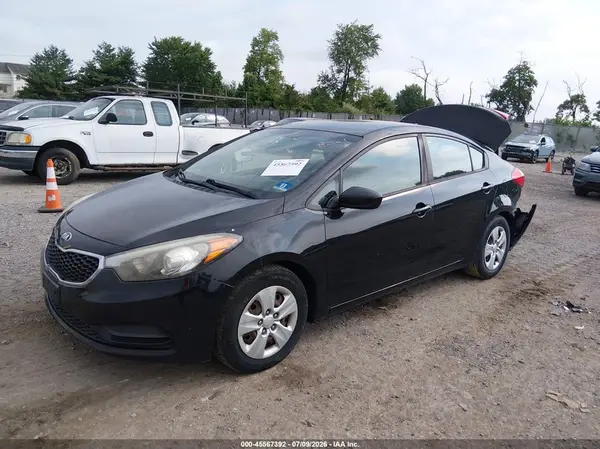 KNAFK4A65G5527217 2016 KIA FORTE - Image 2