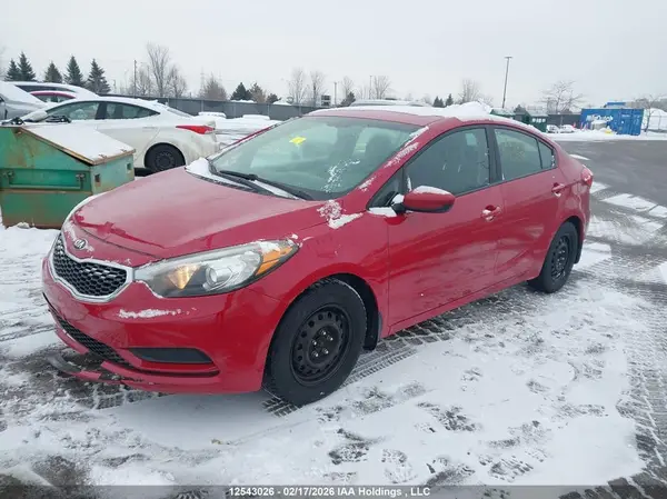 KNAFK4A65G5542154 2016 KIA FORTE - Image 2