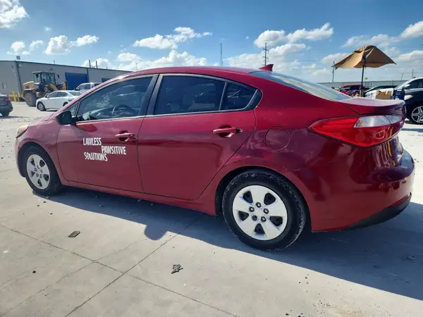 KNAFK4A67G5467358 2016 KIA FORTE - Image 2