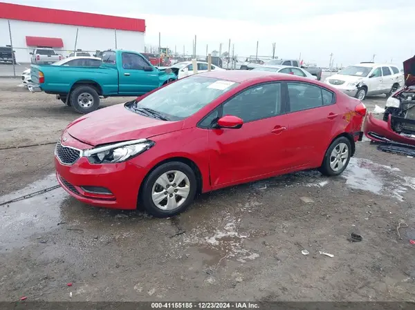 KNAFK4A67G5482152 2016 KIA FORTE - Image 2