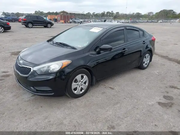 KNAFK4A67G5493359 2016 KIA FORTE - Image 2
