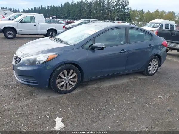 KNAFX4A60G5509788 2016 KIA FORTE - Image 2