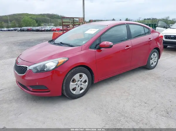 KNAFX4A60G5522878 2016 KIA FORTE - Image 2
