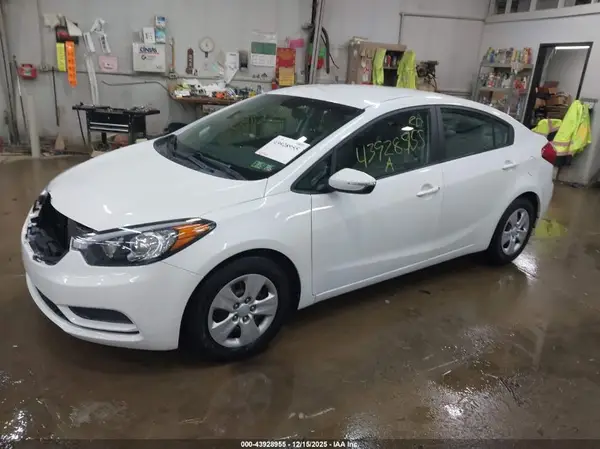 KNAFX4A60G5541186 2016 KIA FORTE - Image 2
