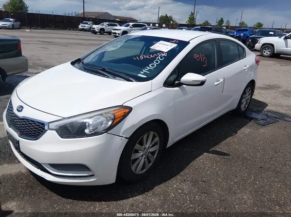 KNAFX4A61G5440027 2016 KIA FORTE - Image 2