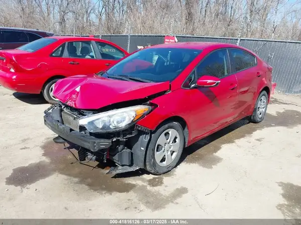 KNAFX4A61G5523747 2016 KIA FORTE - Image 2
