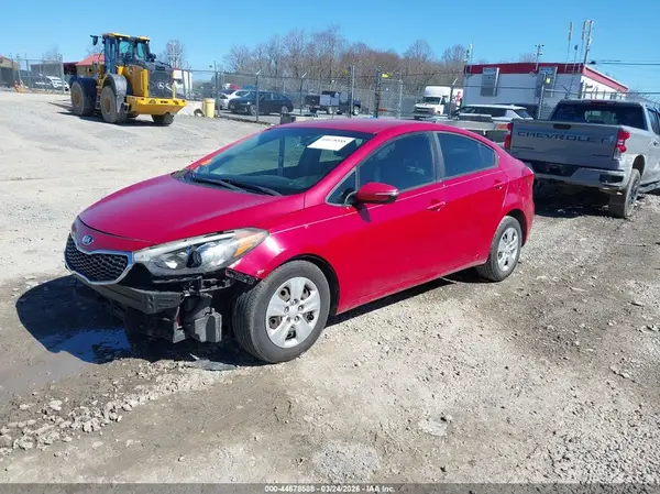 KNAFX4A61G5537521 2016 KIA FORTE - Image 2