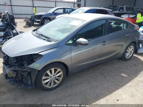 KNAFX4A64G5445402 2016 KIA FORTE - Image 2