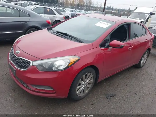 KNAFX4A64G5446386 2016 KIA FORTE - Image 2