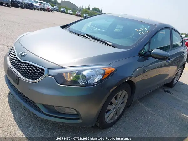 KNAFX4A64G5500253 2016 KIA FORTE - Image 2