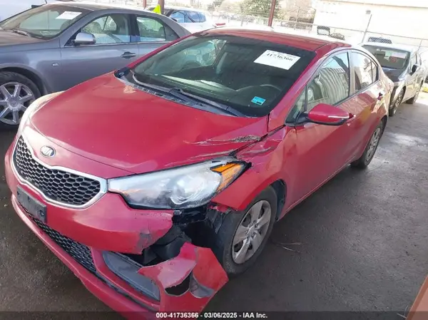 KNAFX4A64G5559321 2016 KIA FORTE - Image 2