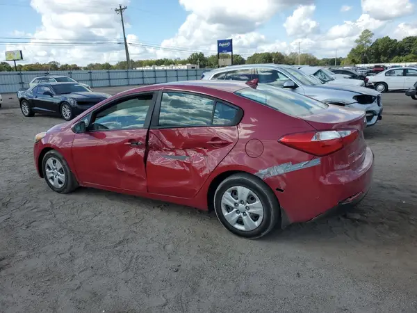 KNAFX4A64G5605973 2016 KIA FORTE - Image 2