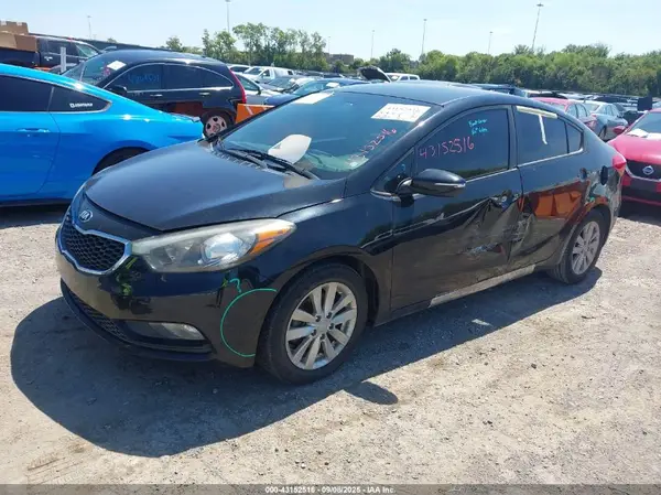 KNAFX4A65G5457316 2016 KIA FORTE - Image 2
