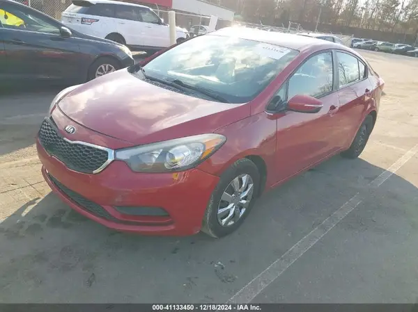 KNAFX4A65G5537523 2016 KIA FORTE - Image 2