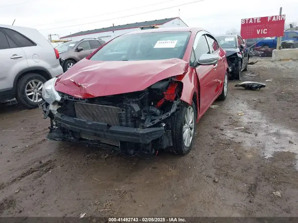 KNAFX4A67G5557885 2016 KIA FORTE - Image 2