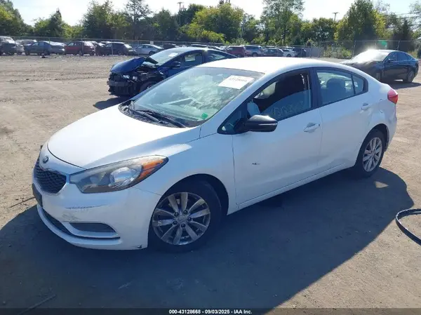 KNAFX4A68G5461540 2016 KIA FORTE - Image 2