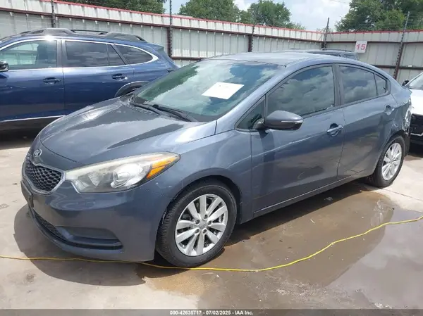 KNAFX4A69G5592959 2016 KIA FORTE - Image 2