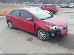KNAFX4A6XG5454041 2016 KIA FORTE