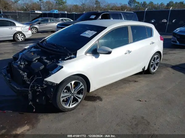 KNAFX5A81G5587861 2016 KIA FORTE - Image 2