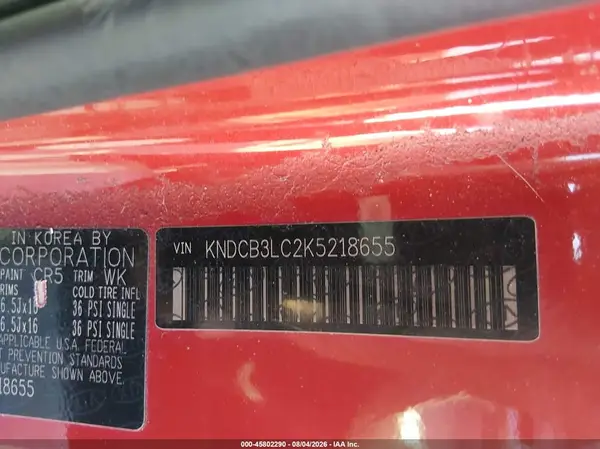 KNDCB3LC2K5218655 2019 KIA NIRO - Image 8