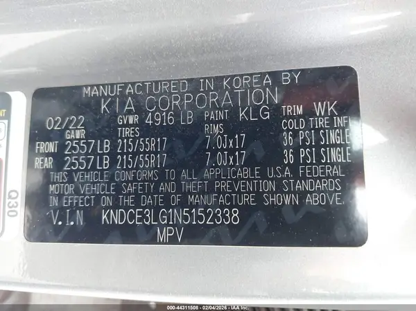 KNDCE3LG1N5152338 2022 KIA NIRO - Image 8