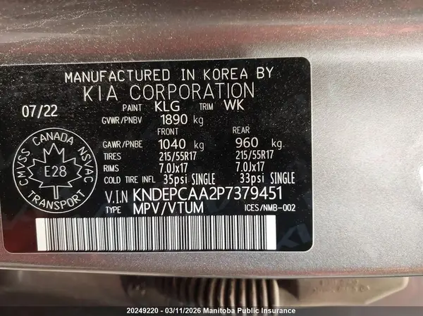 KNDEPCAA2P7379451 2023 KIA SELTOS - Image 8
