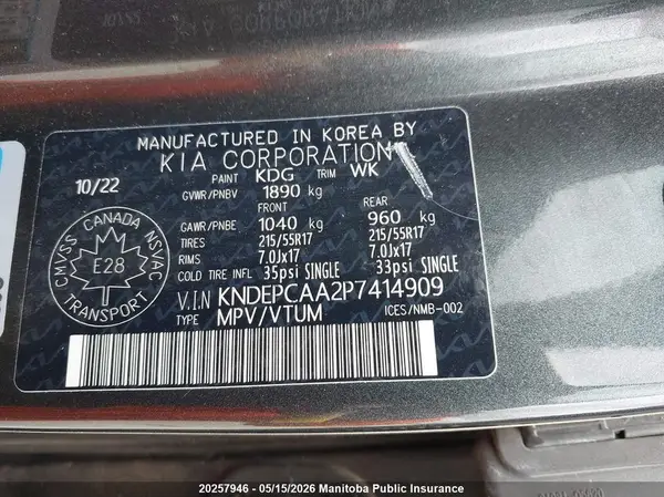 KNDEPCAA2P7414909 2023 KIA SELTOS - Image 8