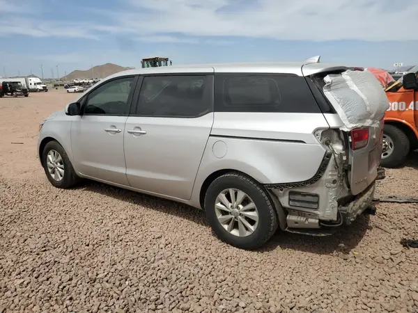 KNDMA5C16H6264252 2017 KIA SEDONA - Image 2