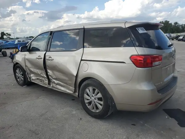 KNDMB5C10G6215964 2016 KIA SEDONA - Image 2