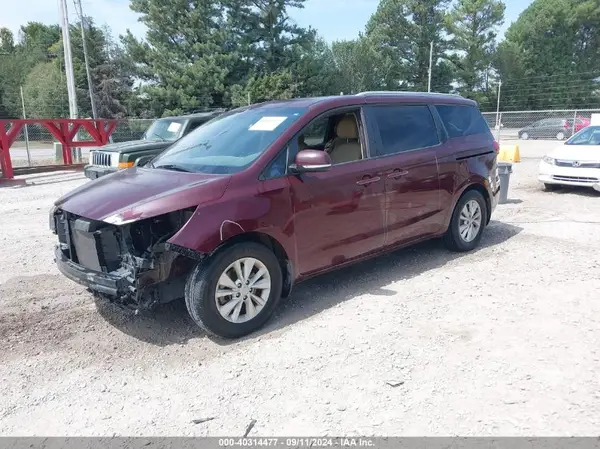 KNDMB5C14G6114474 2016 KIA SEDONA - Image 2