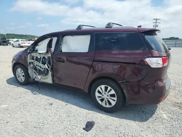 KNDMB5C17H6305498 2017 KIA SEDONA - Image 2