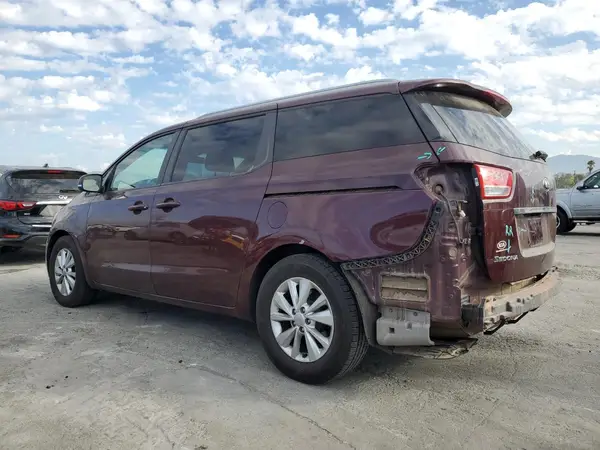 KNDMB5C18H6316302 2017 KIA SEDONA - Image 2