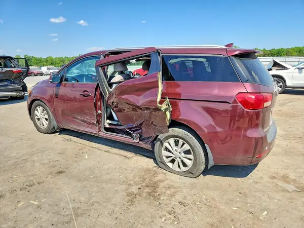 KNDMB5C19G6165680 2016 KIA SEDONA - Image 2