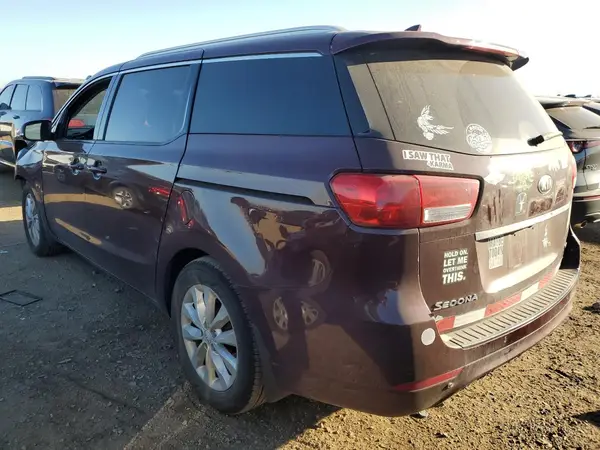KNDMC5C16H6292188 2017 KIA SEDONA - Image 2