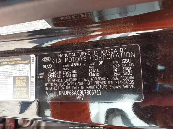 KNDP63AC9L7805711 2020 KIA SPORTAGE - Image 8