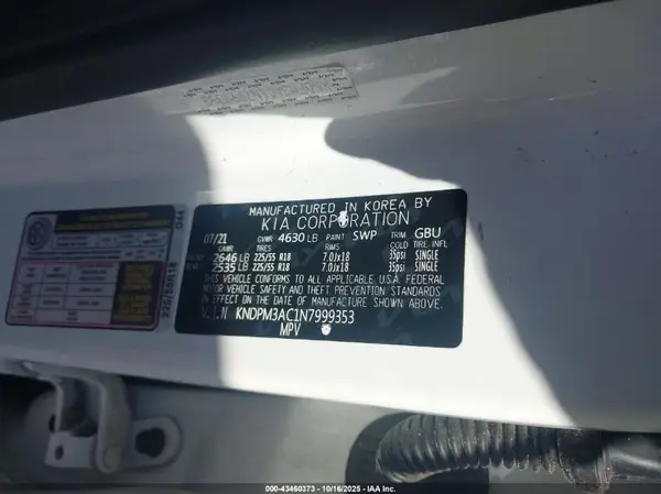 KNDPM3AC1N7999353 2022 KIA SPORTAGE - Image 8