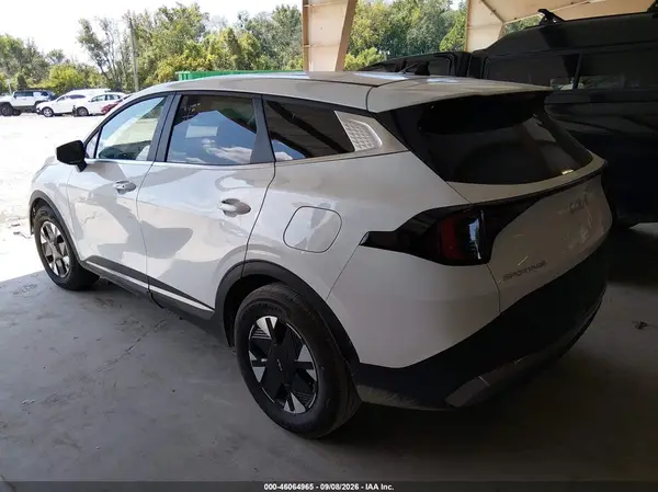 2026 KIA SPORTAGE IAAI lot 46064965 auction photo 3