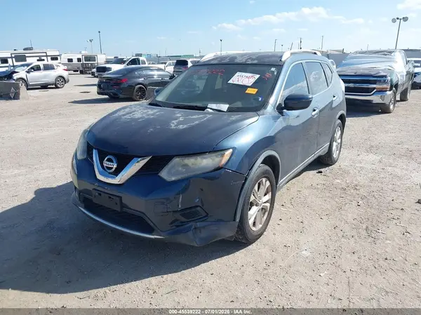 KNMAT2MT0GP607870 2016 NISSAN ROGUE - Image 2