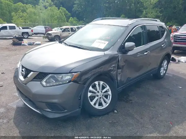 KNMAT2MT0GP685324 2016 NISSAN ROGUE - Image 2