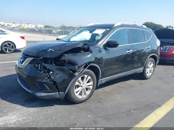 KNMAT2MT1GP602466 2016 NISSAN ROGUE - Image 2