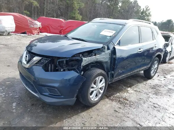 KNMAT2MT1GP621762 2016 NISSAN ROGUE - Image 2