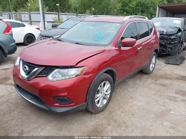 KNMAT2MT1GP718184 2016 NISSAN ROGUE - Image 2