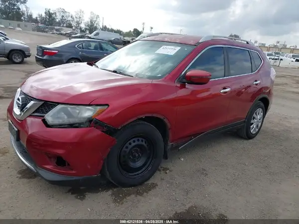 KNMAT2MT2GP597195 2016 NISSAN ROGUE - Image 2