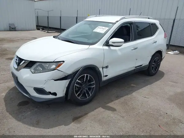 KNMAT2MT3GP596413 2016 NISSAN ROGUE - Image 2