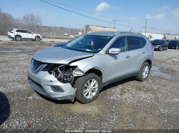 KNMAT2MT3GP610231 2016 NISSAN ROGUE - Image 2