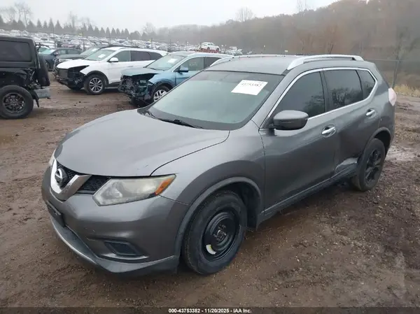 KNMAT2MT3GP669795 2016 NISSAN ROGUE - Image 2