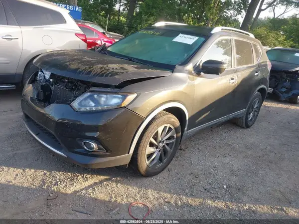 KNMAT2MT3GP699296 2016 NISSAN ROGUE - Image 2