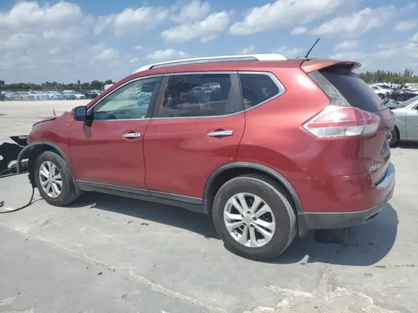 KNMAT2MT4GP652195 2016 NISSAN ROGUE - Image 2