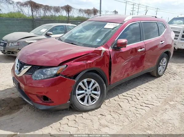 KNMAT2MT4GP727087 2016 NISSAN ROGUE - Image 2